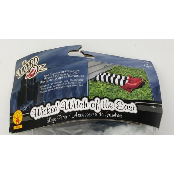 The Wizard of Oz Wicked Witch Of The East Prop Legs Halloween Indoor Outdoor NIP - Picture 3 of 4
